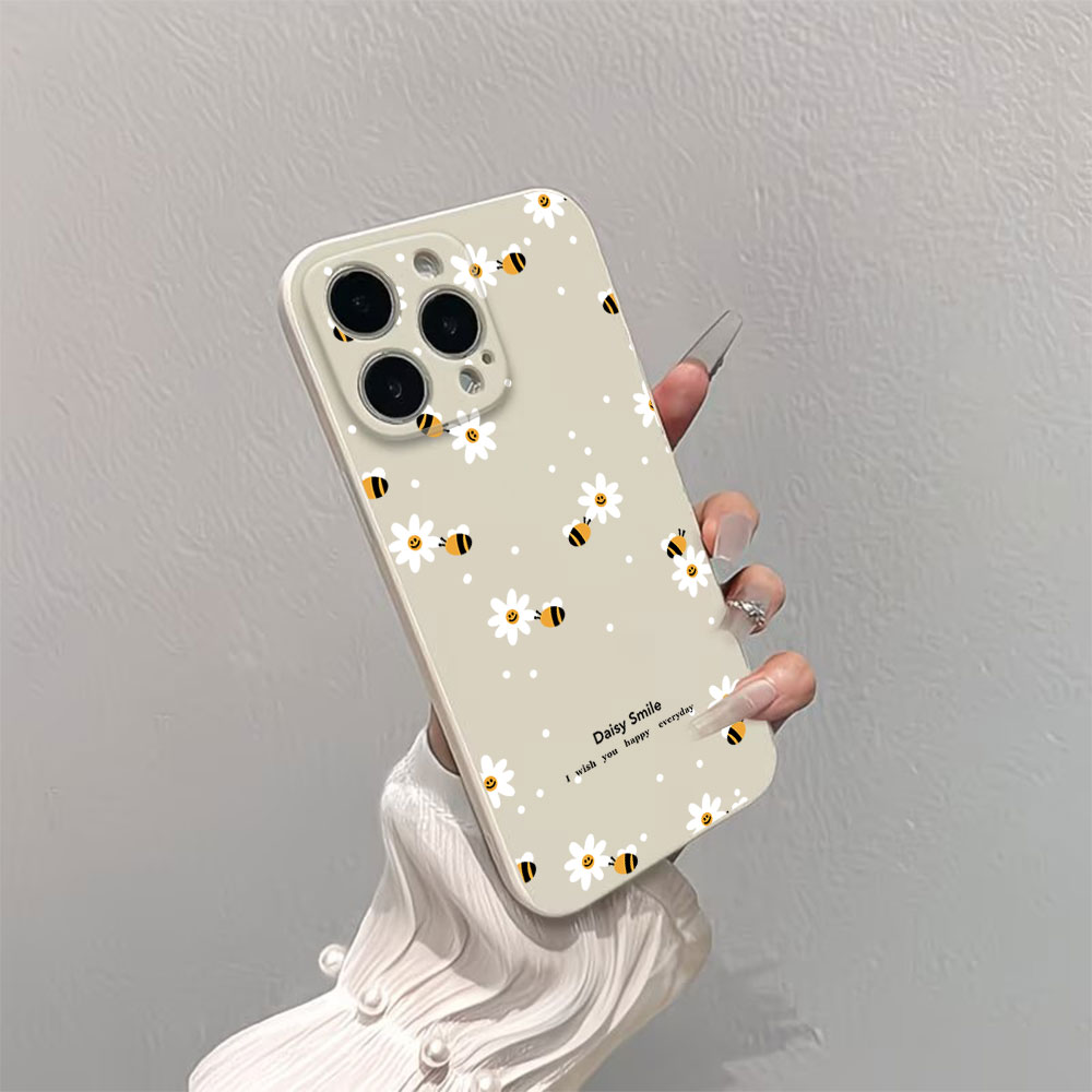 Bee Pattern Phone Case For iPh - مراجعة Phone Cases Like Loopy وسعره
