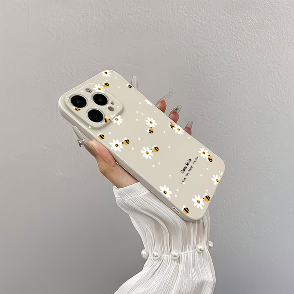 Bee Pattern Phone Case For iPh - مراجعة Phone Cases Like Loopy وسعره