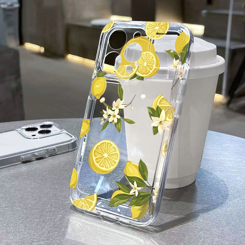 Summer Fruit Lemon Flower Clea - مراجعة Phone Cases Samsung S25 Ultra وسعره