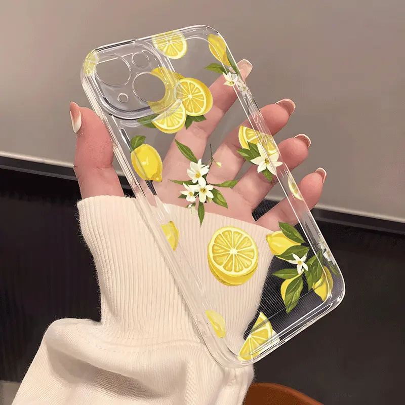 Summer Fruit Lemon Flower Clea - مراجعة Phone Cases Samsung S25 Ultra وسعره