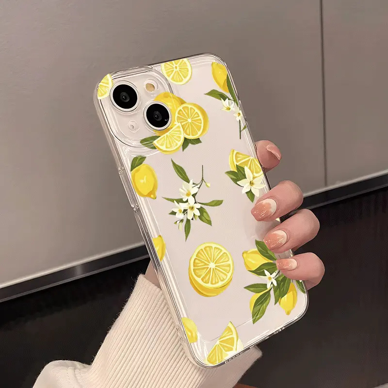 Summer Fruit Lemon Flower Clea - مراجعة Phone Cases Samsung S25 Ultra وسعره