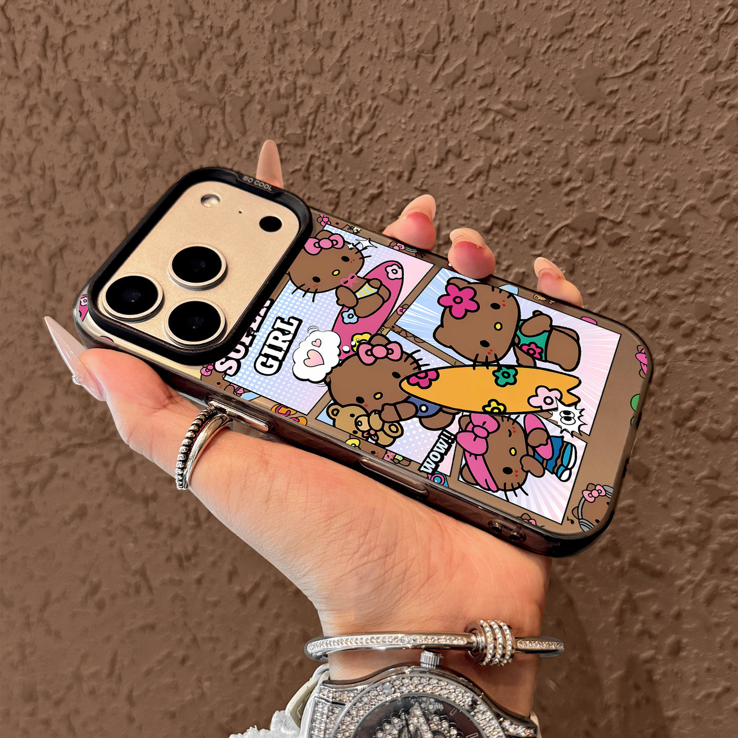 Summer Surf Hello Kitty Patter - مراجعة Phone Cases Like Loopy وسعره