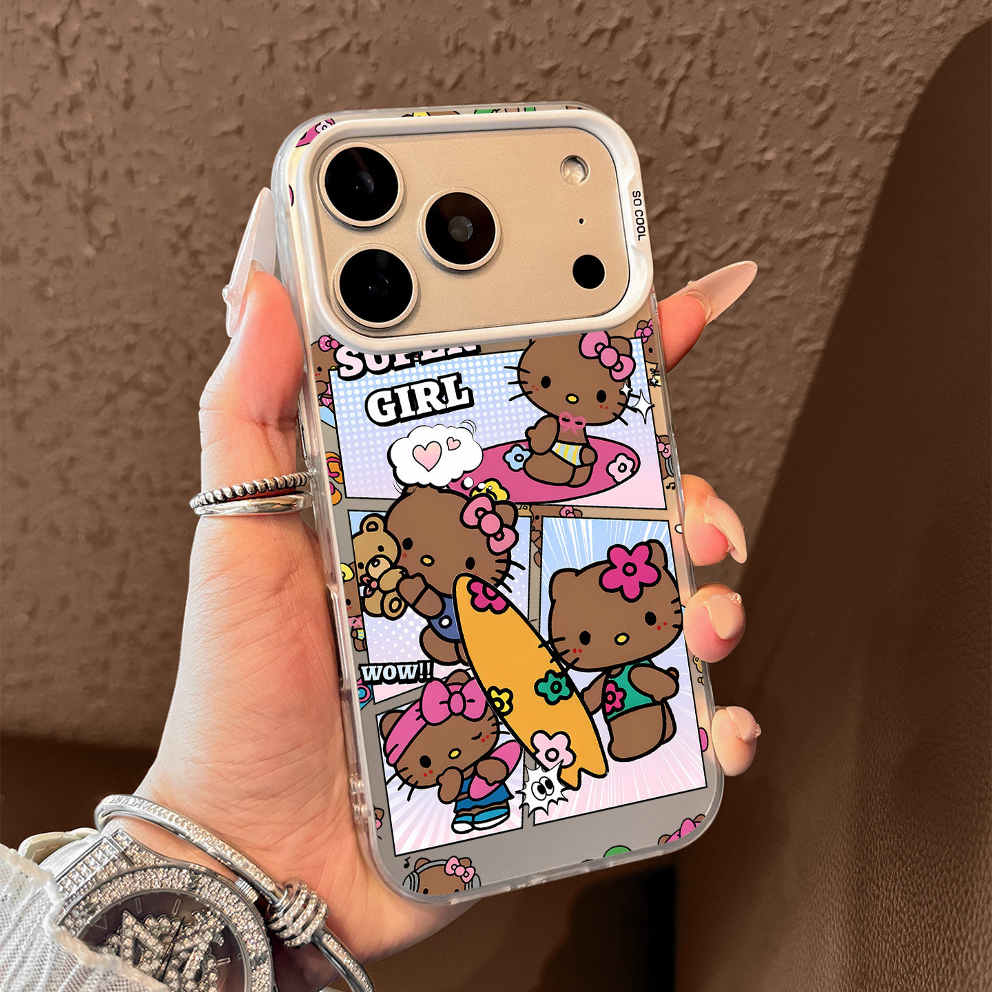 Summer Surf Hello Kitty Patter - مراجعة Phone Cases Like Loopy وسعره