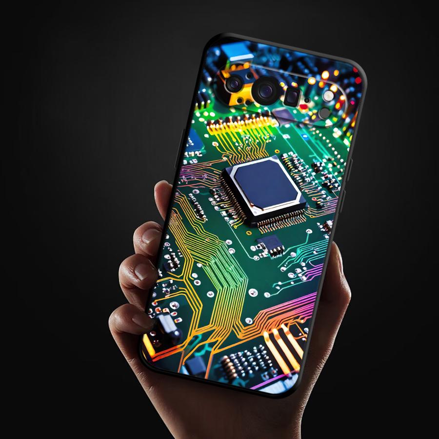 Retro Circuit Board Funda Phon - مراجعة Phone Cases Google Pixel 9A وسعره