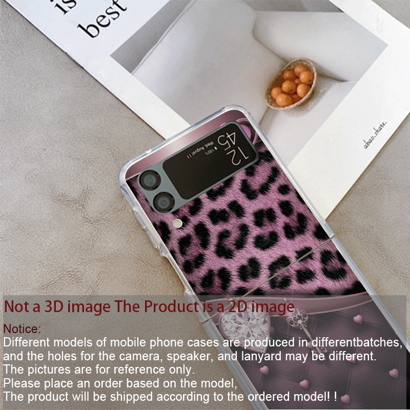 Creative Pink Blue Bow Leopard - مراجعة Phone Cases Z Fold 6 وسعره