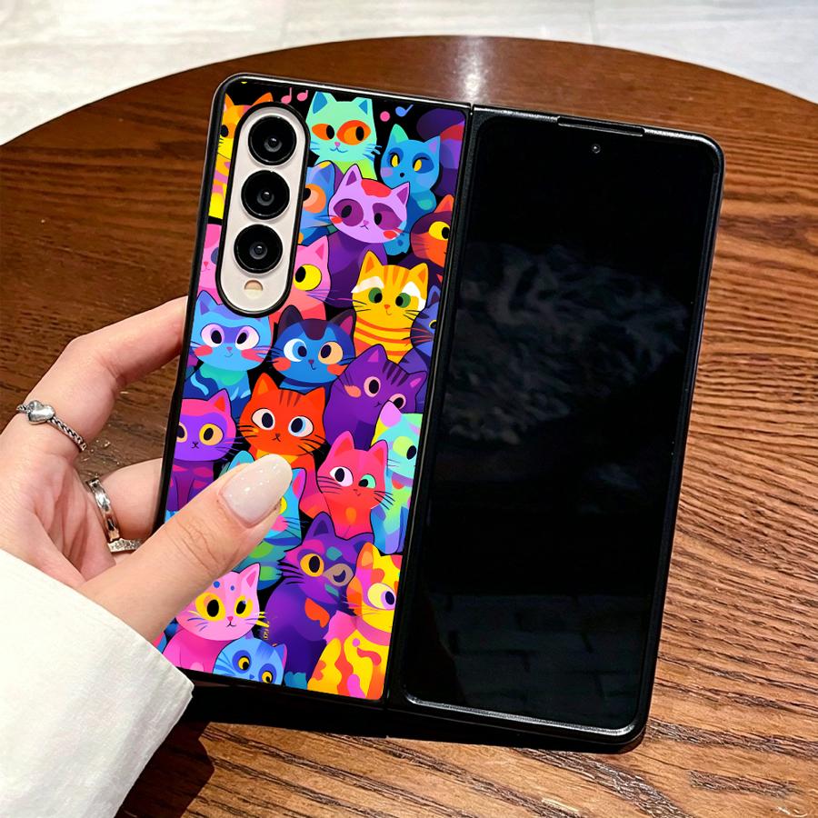 Full Cover Cat Phone Cover Cas - مراجعة Phone Cases Z Fold 6 وسعره